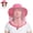 Rose Red, variant on Mosquito Head Net Hat - Bug Cap UPF 50+ Sun Protection with Hidden Netting for Beekeeping Hiking Women 1Pack