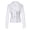 White#1, variant on Drovellove Women's Leather Long Sleeve Jacket with Short Lapel Collar - Sleek Fitted Silhouette for Night Out or Date Night, Versatile Motorcycle Biker Style Layer for All Season Wear