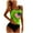 Green, variant on Cavosen Bathing Suits for Women over 60 Two Piece Elegant Tankini Modest Swimsuit Beach Holiday Swimwear