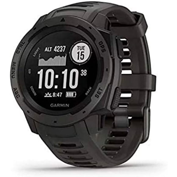 Garmin Instinct GPS Watch Rugged GPS Watch Built to Withstand the Toughest Environments