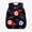 Flame Soccer, variant on Boy's Gir'ls Toddler School Backpack Age 2-5 Years Paw Print Heart 13.5" Preschool Daypack, Large Capacity Kindergarten Bag with Side Mesh Holders