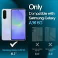 thumbnail image 3 of Protector de pantalla JeTech para Samsung Galaxy A36 5G, paquete de 3, 3 of 7
