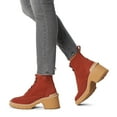 thumbnail image 6 of Sorel Women's Hi-Line Heel Lace Boot - Warp Red, Tawny Buff - Size 9.5, 6 of 6