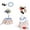 C, variant on DefiDgd 7inch Mini Goose Figurine Outfit Set,Adorable DIY Clothing Decorative Accessories for Farmhouse Bedroom Living Room Office Shelf Entryway Home Holiday Gift Decoration(C)