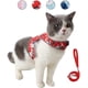 thumbnail image 2 of Correa para mascotas, arnés de pecho cómodo tipo chaleco anti-patadas para gatos, chaleco ajustable de malla suave reflectante para mascotas (Rojo, S), 2 of 5