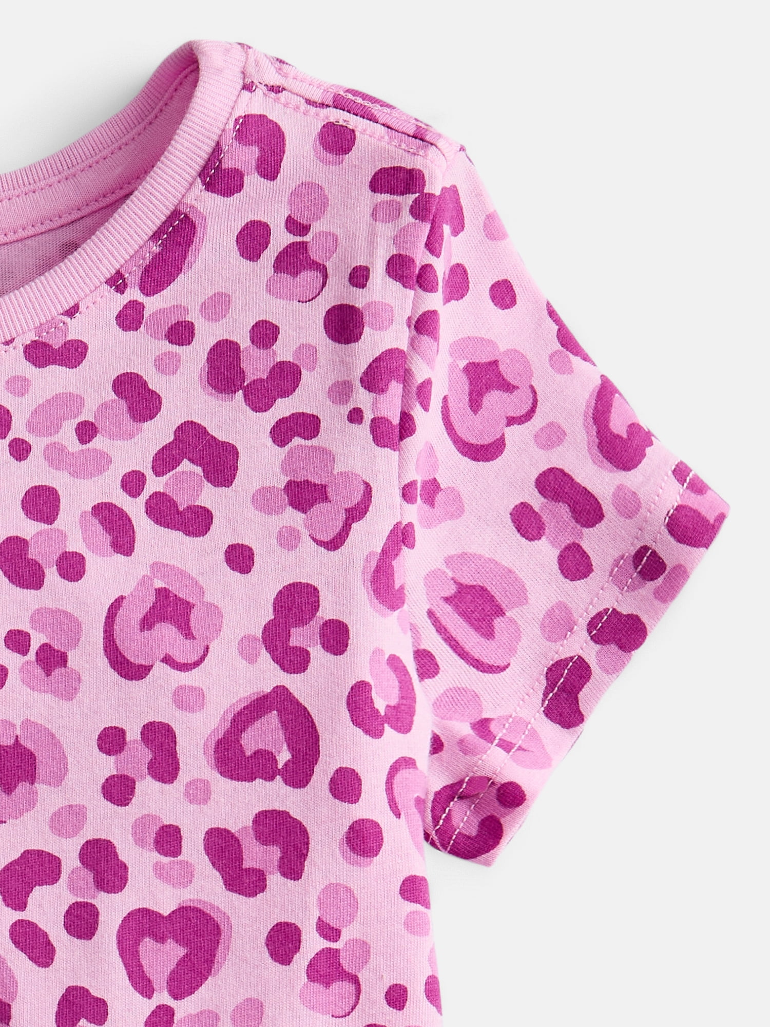 Wonder Nation Toddler Girls Graphic Tee with Short Sleeves, Sizes 18M-5T