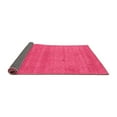 thumbnail image 2 of Ahgly Company Indoor Round Abstract Pink Contemporary Area Rugs, 7' Round, 2 of 4