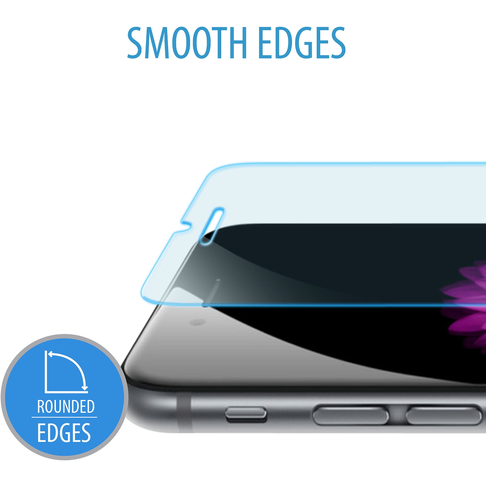 Iphone 6 V7 Shatterproof Tempered Glass Screen Protector Com