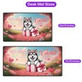 thumbnail image 5 of My Dog Is My Valentine Cute Alaskan Malamute in Gift Box Desk Mat Full Keyboard Mouse Pad Alaska Mal Dog Lovers Gifts Large Mousepad - 3006, 5 of 5