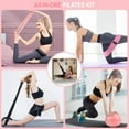 thumbnail image 6 of Pilates Essentials Kit for Women - Better Yoga Pilates Kit for Home Workouts with Pilates Ring and Ball Set, Booty Bands, Figure 8 Resistance Band, Yoga Bands for Stretching, 6 of 12