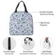 thumbnail image 4 of Disketp Rabbit And Butterfly for Insulated Lunch Bag for Women and Men, Perfect for Work, Hiking, Picnic, 4 of 8