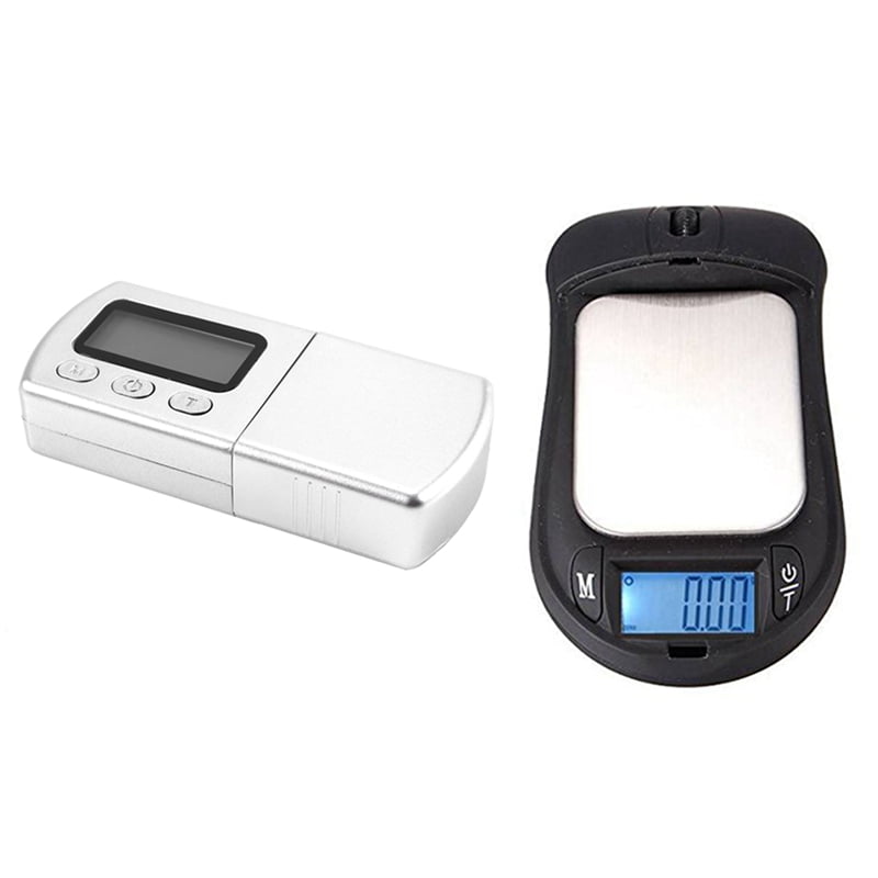 1 Pcs 200 G 0.01 G Mini Digital Pocket Scale Mouse Shaped Jewelry Scale