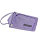 thumbnail image 3 of Back To School Supplies Pen Pouch Purple Canvas Material 3 Compartment Zipper Design Large Capacity Waterproof Pencil Case For School, 3 of 4