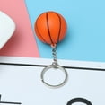 thumbnail image 6 of FONDOTIN Basketball Gadget Keychain Orange Rough Surface 1Set 1.6In, 6 of 8