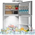 thumbnail image 6 of Techomey 13.9 Cu ft Top Freezer Refrigerator Frost Free Fridge for Home Kitchen Indoor Silver, 6 of 9