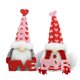 thumbnail image 1 of Inteprter Paquete de 2 muñecos navideños sin rostro, adornos navideños, decoraciones para chimenea, oficina, Hotel, decoración del hogar, inauguración Kits de decoración para fiestas Inteprter HA010007-00, 1 of 6