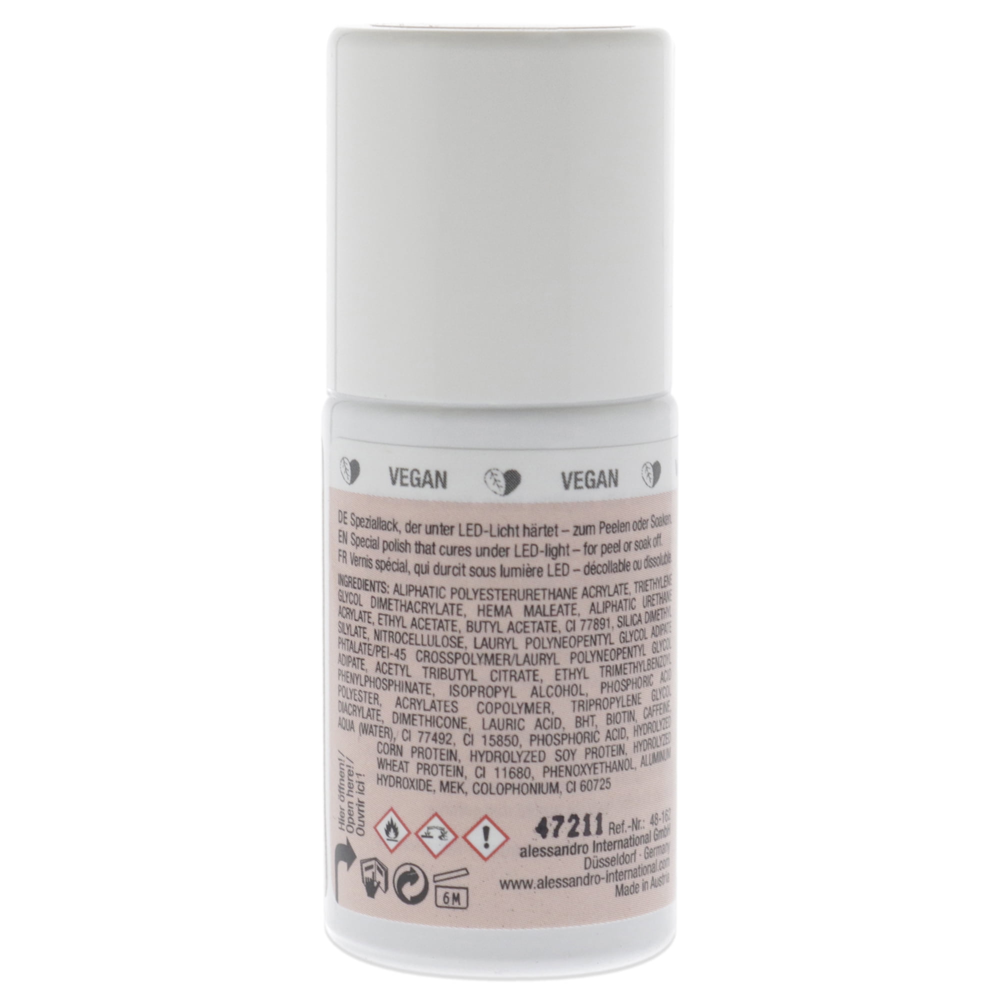Alessandro Striplac Peel or Soak - 162 Ice Cream , 0.27 oz Nail Polish