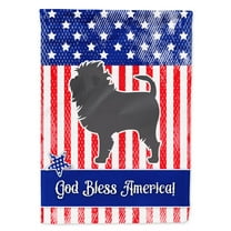 Carolines Treasures BB3348GF USA Patriotic Affenpinscher Flag Garden Size  Small multicolor
