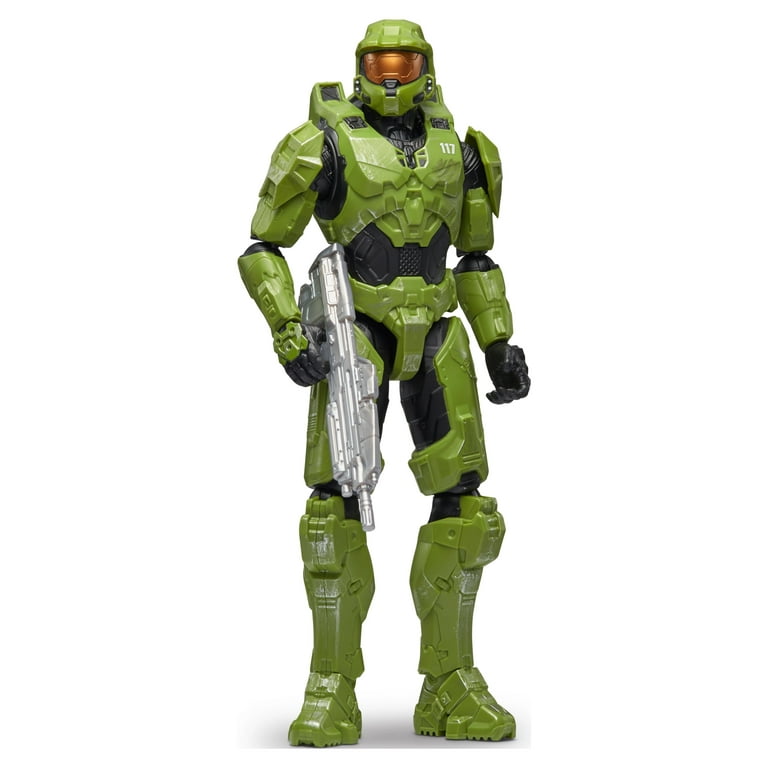 Halo Master Chief Figure, 12 Inch Articulated Toy, Includes