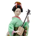 thumbnail image 4 of Muñeca kimono de geisha japonesa, estatua asiática, estatuilla de dama, decorativa, coleccionable Estilo C, 4 of 9