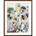 thumbnail image 2 of Art.com Watercolor Wildflower II Art Print by Grace Popp, Brown Frame Wall Art, 23" x 29", 2 of 5