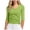 Green, variant on GEWSEY V Neck T Shirts for Women 3/4 Sleeve Cute Tops Casual Three Quarter Length Dressy Blouses Loose Layering Tunic Tops (Pink, M)