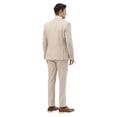 thumbnail image 4 of Tazzio Ultra Slim Solid 3 Piece Suit Set, 15 Color Options, 4 of 4