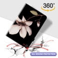 thumbnail image 2 of TECH CIRCLE Case for Amazon Fire HD 10 Tablet (9th/7th/5th Generation,2019/2017/2015 Release),PU Leather Stand Folio Case with Pen Holder Elastic Band Protective Auto Wake/Sleep Wallet Case,Flower, 2 of 7