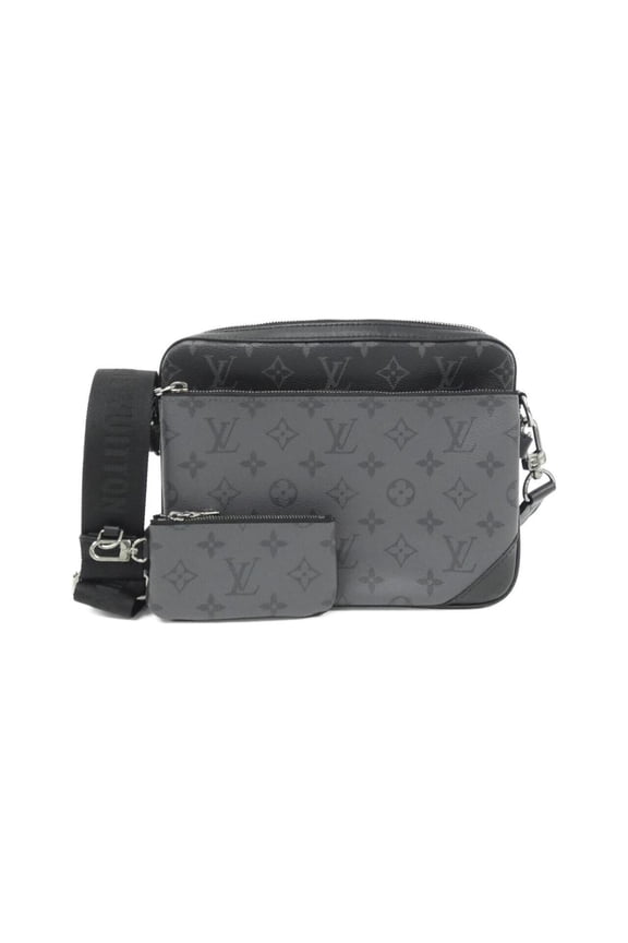 Pre-Owned Louis Vuitton Monogram Eclipse Reverse Trio Messenger M69443 Shoulder Bag