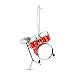thumbnail image 3 of Musical Instrument Christmas Ornament (3" Red Drum Set), 3 of 4
