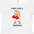 thumbnail image 4 of Inktastic NICU Fight Like a Preemie Baby Boxer Girls Baby Dress, 4 of 5