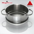 thumbnail image 6 of MAGEFESA Prisma 3.9-Quart Stainless Steel Steam Pot Set with Lid, 7.9-Inch, Induction Compatible, Dishwasher & Oven Safe to 392°F, 6 of 10