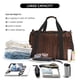 thumbnail image 4 of Easygdp Vintage Wood Bolsa de Gimnasio, Bolsa de Viaje Duffel, Bolsa de Fin de Semana con Compartimentos, Bolsa de Mano para Noche, 4 of 6