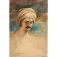 thumbnail image 2 of Miner Kilbourne Kellogg 11x14 Black Ornate Wood Framed Double Matted Museum Art Print Titled: Turkish Cayeek, 2 of 5