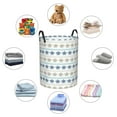 thumbnail image 6 of Goofa Sea Turtle Printed Circular Hamper,Laundry Basket with Handles,Storage Baskets Foldable,Large Capacity Laundry Hamper-Small, 6 of 8