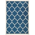 thumbnail image 2 of Safavieh Courtyard Polypropylene Medium Rectangle Rug CY6914-268-6 in Navy and Beige, 2 of 2