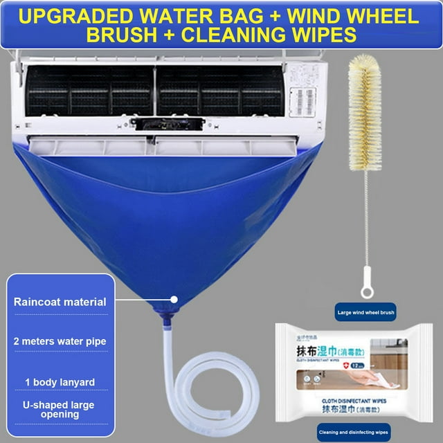 Air Conditioning Cleaning Cover,Air Conditioning Cleaning Cover Air Conditioning Service Bag Air Conditioner Cleaning Protector Cover Tailored for Perfection
