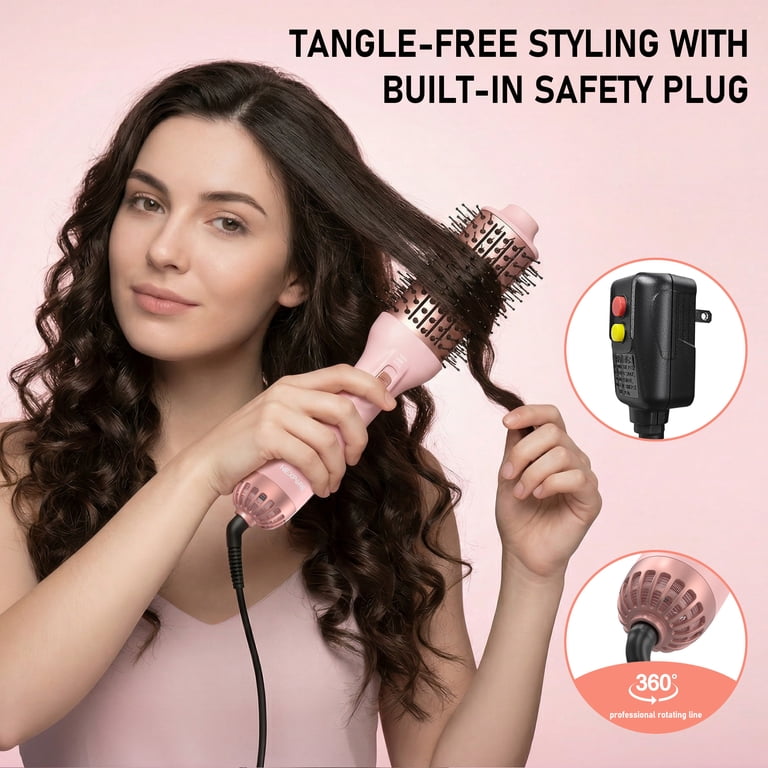 4 In 1 Hot Air Dyer Brush Volumizer Comb Blow Dyer Amazon.com : iMESA 4-in-1 Hair Dryer Brush Blow Dryer, 1000W  main image 2