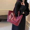 thumbnail image 4 of Bolso Hombro Mano para Mujer Con Asa Superior Cuero PU Gran Capacidad, 4 of 9