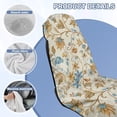 thumbnail image 4 of ZUXONGSY Car Seat Cover Towel Floral Print Auto Front Seat Covers Non-Slip Sprints Towel Car Seat Covers Universal Fit for Cars Suvs Vans Trucks, 4 of 8