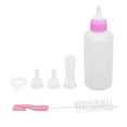 thumbnail image 1 of Tétines en Silicone pour Animaux de Compagnie, Tétines de Remplacement pour Lapins et Chatons Nouveau-Nés Rose, 1 of 8
