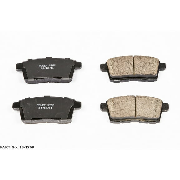 Power Stop Rear Z16 Evolution Ceramic Brake Pads 16-1259