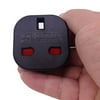 Bzoosio UK To EU Euro Europe European Travel Adaptor Plug 2 in 1 Adapter