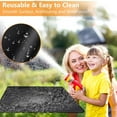 thumbnail image 6 of 50X38 Inches Under Grill Mat, 3-Layer Thickened Fire Pit Mat, 127X97CM Fireproof Mats for Under Fire Pit, Grill Mat for Lawn Camping Deck Protect, Fireproof BBQ Mat, Grass Deck Protection Mats, 6 of 6