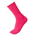 thumbnail image 2 of Auroural 5-13 Years Girls Socks Crew Cotton Children's Socks Solid Color Straight-Leg Stockings Student Mid-Calf Socks Multicolored Socks, 2 of 6