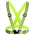thumbnail image 4 of Chaleco reflectante flexible, correa reflectante de alta visibilidad para correr en motocicleta Estilo A Yuyangstore Chaleco de seguridad, 4 of 8