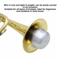 thumbnail image 3 of Trumpet Mute, Composite Cork Pad Trumpet Noise Reducer Portable  for Practice, 3 of 8