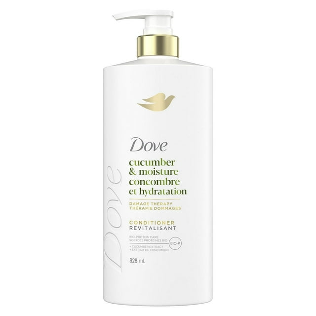 Dove Cucumber Moisture Conditioner for Dull & Dry Hair, with Liquid Bio-Protein Care