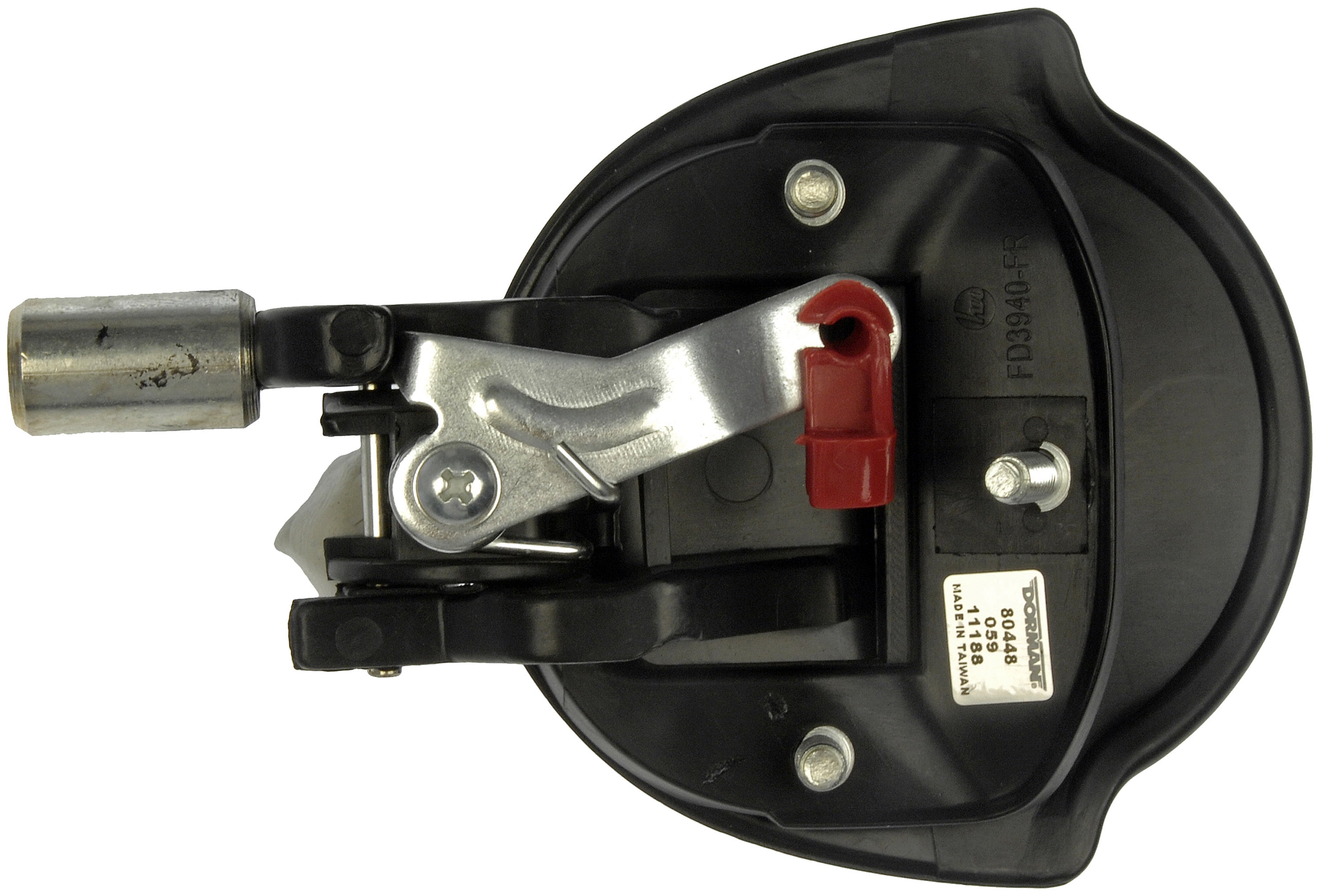 Dorman 80448 Front Passenger Side Exterior Door Handle for Specific Nissan Models, Smooth Black