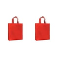 thumbnail image 1 of maskred 5 Pcs Sac de Voyage Écologique Sac à Bandoulière Pochette Sac à Main Pliable Réutilisable Rouge 2Set, 1 of 6